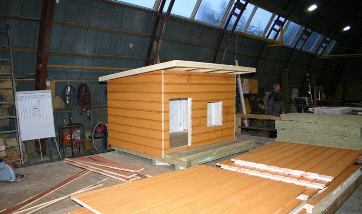 Sellised näevad välja Nordic Houses KT OÜ poolt varjupaikadele ehitatavad koerakuudid.