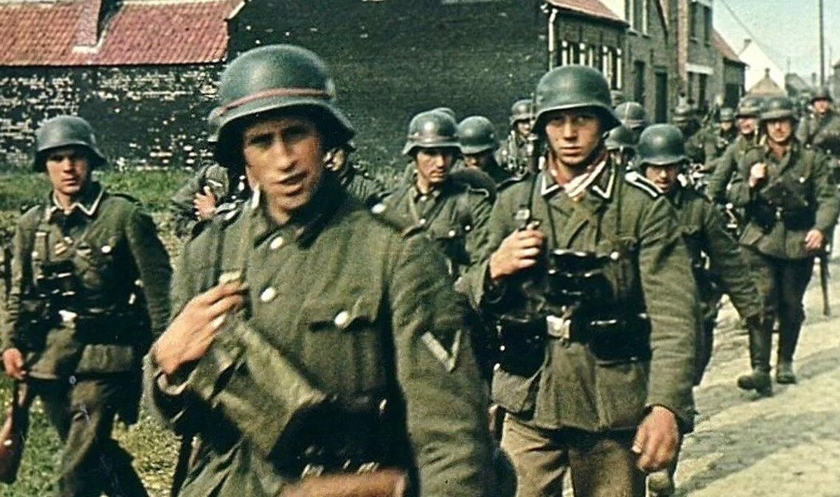 Saksa armee 1941. aasta suvel marssimas