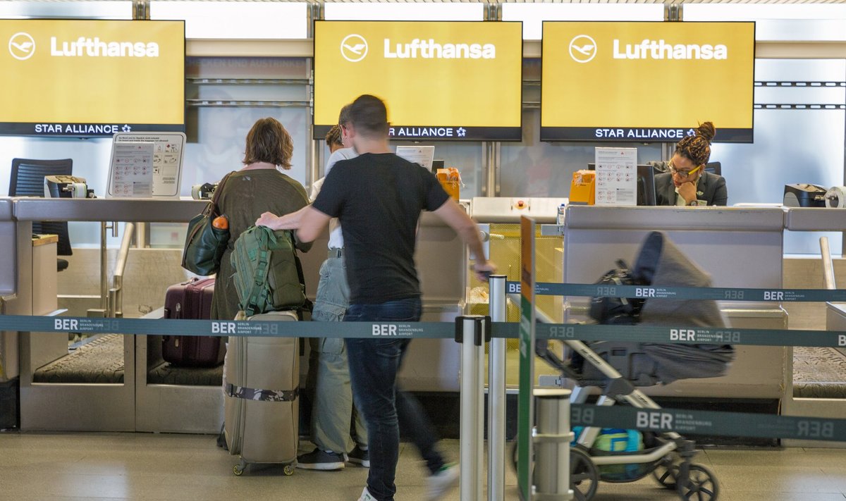 Kolmapäeval on lubanud streikima hakata umbes 20 000 Lufthansa töötajat.
