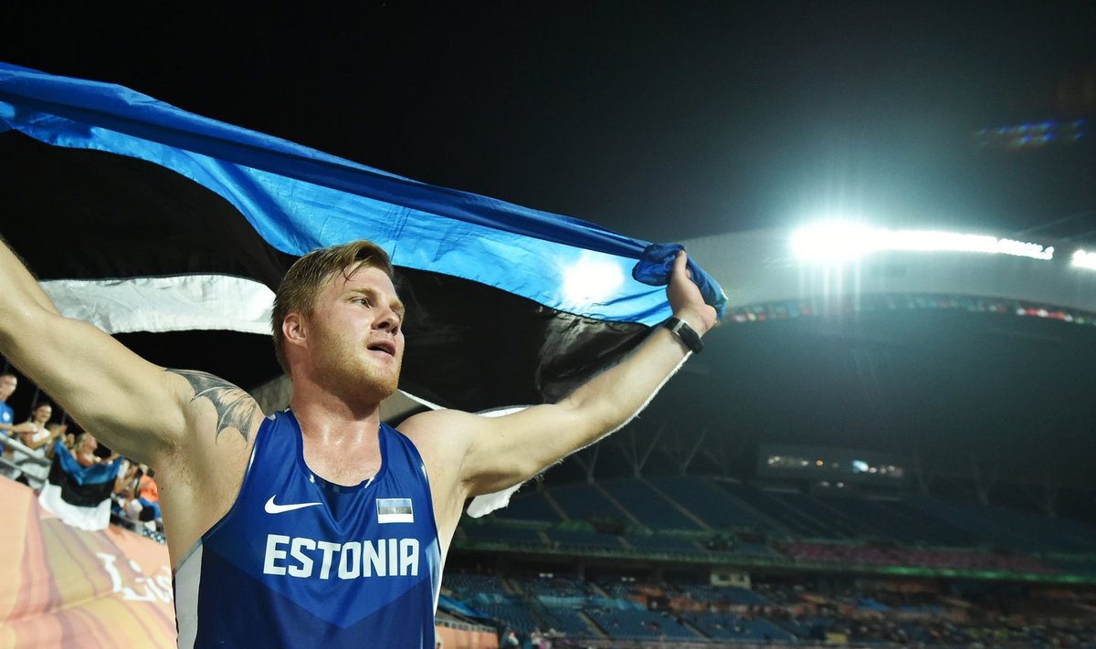 Tanel Laanmäe võib uhkelt Eesti lippu maailmale näidata.