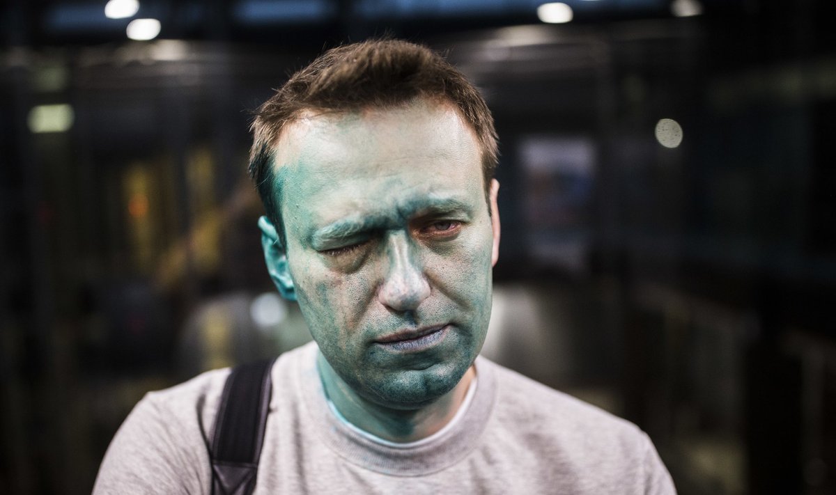 Aleksei Navalnõi neljapäeval pärast rünnakut