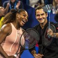 Serena Williamsi ja Roger Federeri vastasseisus jäi peale Federer