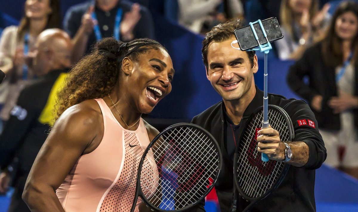 Serena Williams ja Roger Federer