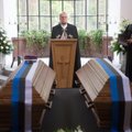 FOTOD: Endine Eesti riigipea Tõnis Kint maeti koos abikaasaga kodumaale ümber