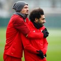 Liverpooli keskkaitsja avaldas, et Mohamed Salah saatis talle tagamõttega uusaastasoovi