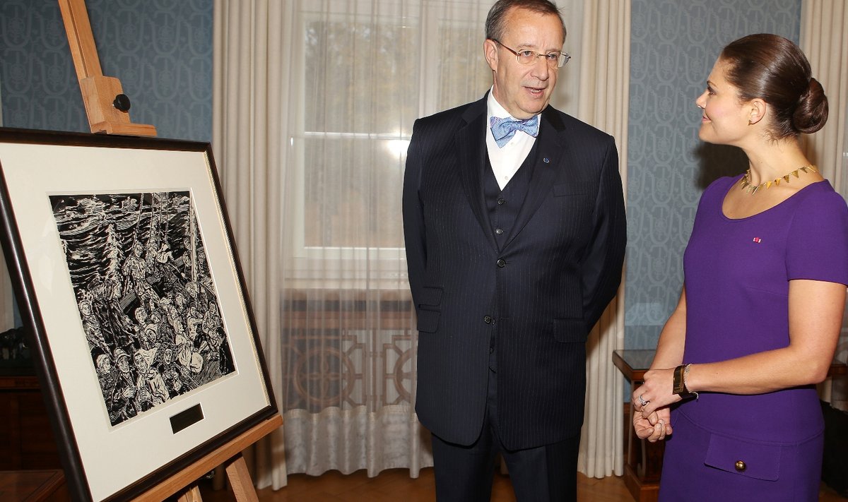 President Ilves ja Rootsi kroonprintsess Victoria