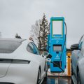 FOTOD | Konkurent Eesti Energiale? Üks siinne kütusemüüja jõudis enne riigifirmat avada oma ülikiire elektriautode laadimispunkti