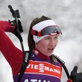 Koukalova võitis Oberhofis Mäkäräineni ees, Domratševa vaid kolm kuud pärast sünnitust tagasi rajal