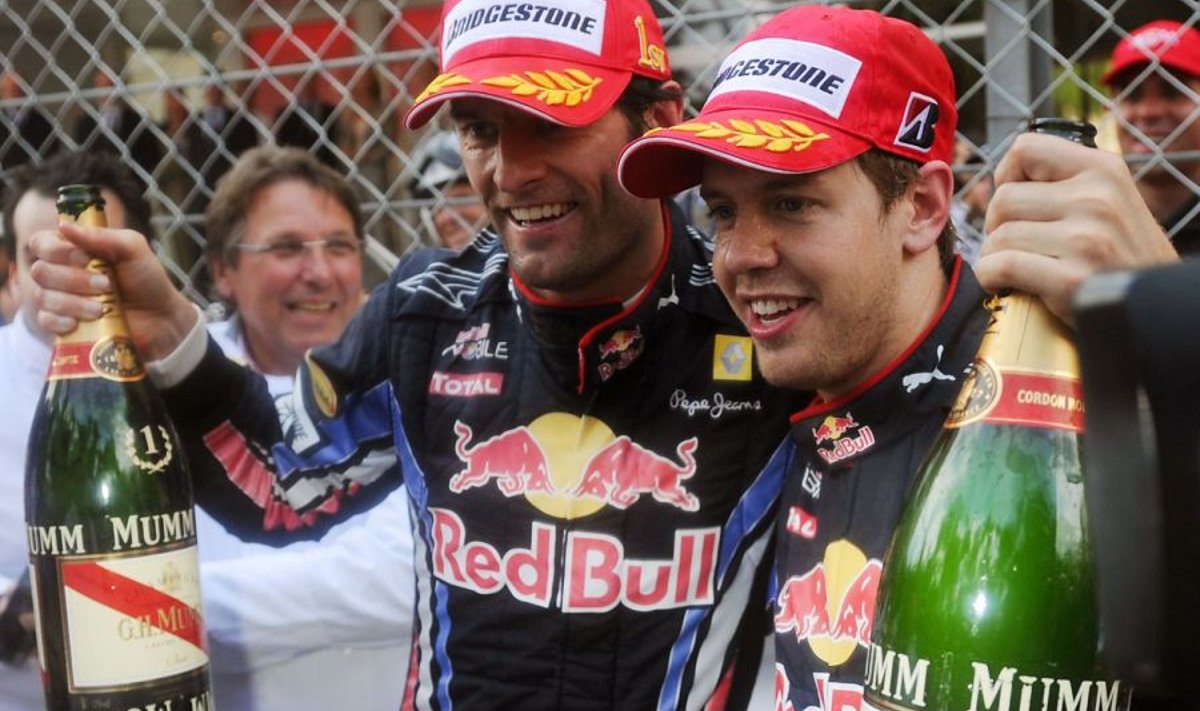 Webber ja Vettel