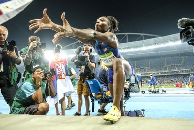 Rio de Janeiro olümpia naiste kaugushüppe finaal
