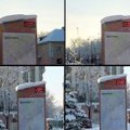 ФОТО: Городские термометры ввели жителей Кохтла-Ярве в заблуждение