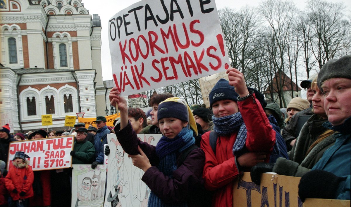 Õpetajate streik.
