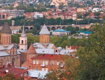 Tbilisi panoraam.