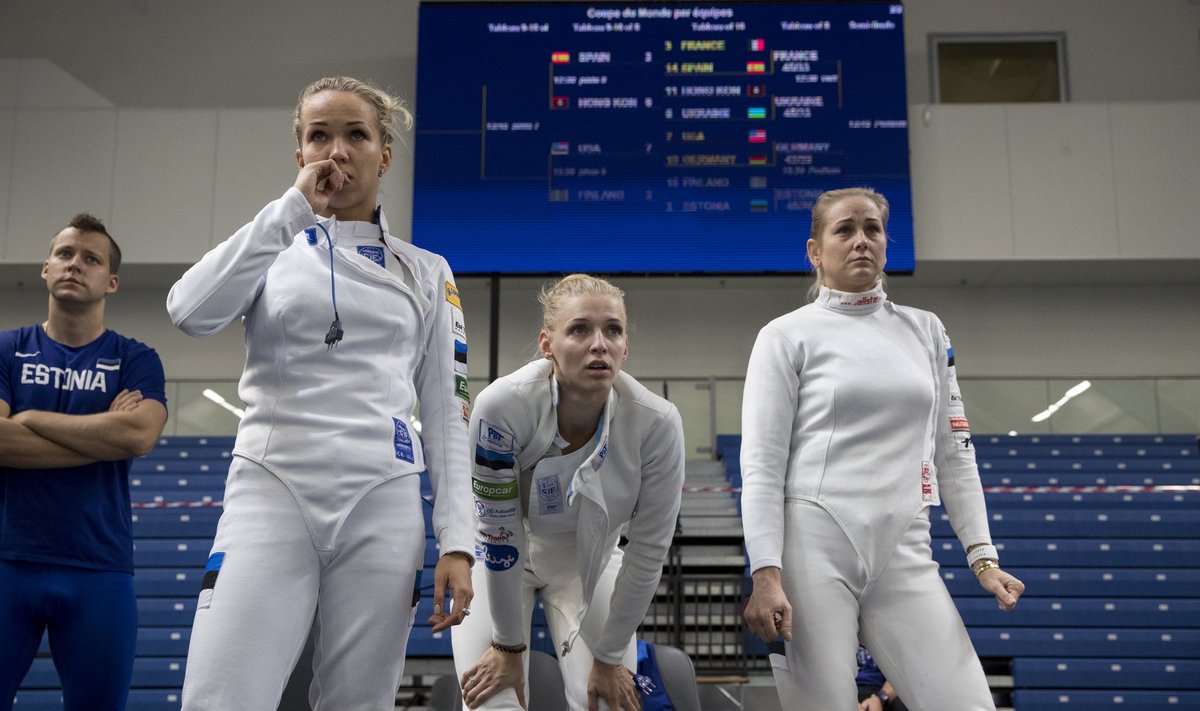 Erika Kirpu, Katrina Lehis ja Kristina Kuusk on kõik väga head vehklejad ja vääriksid võimalust MM-il osaleda. Samamoodi ka Julia Beljajeva ja Irina Embrich.