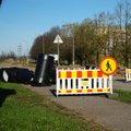 Реконструкция нарвских дорог под угрозой: в Эстонии закончился асфальт