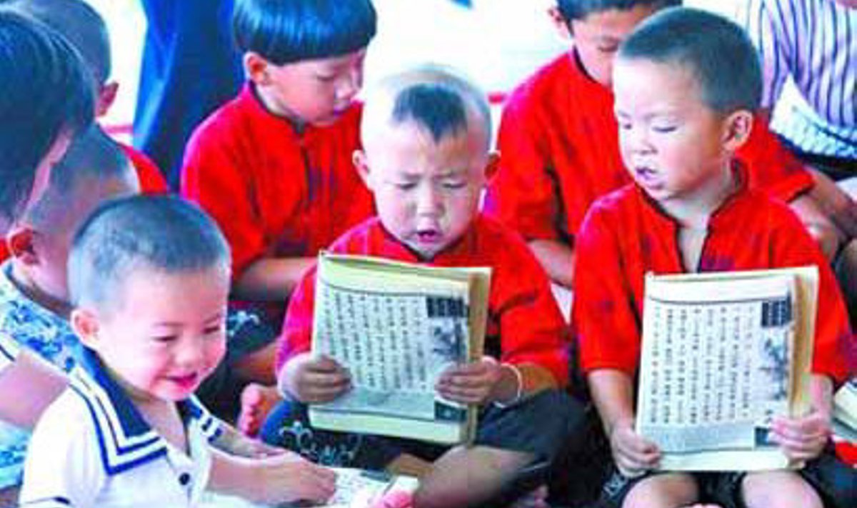 Hiina eliitlasteaeda tohivad minna vaid ümara peakujuga lapsed.