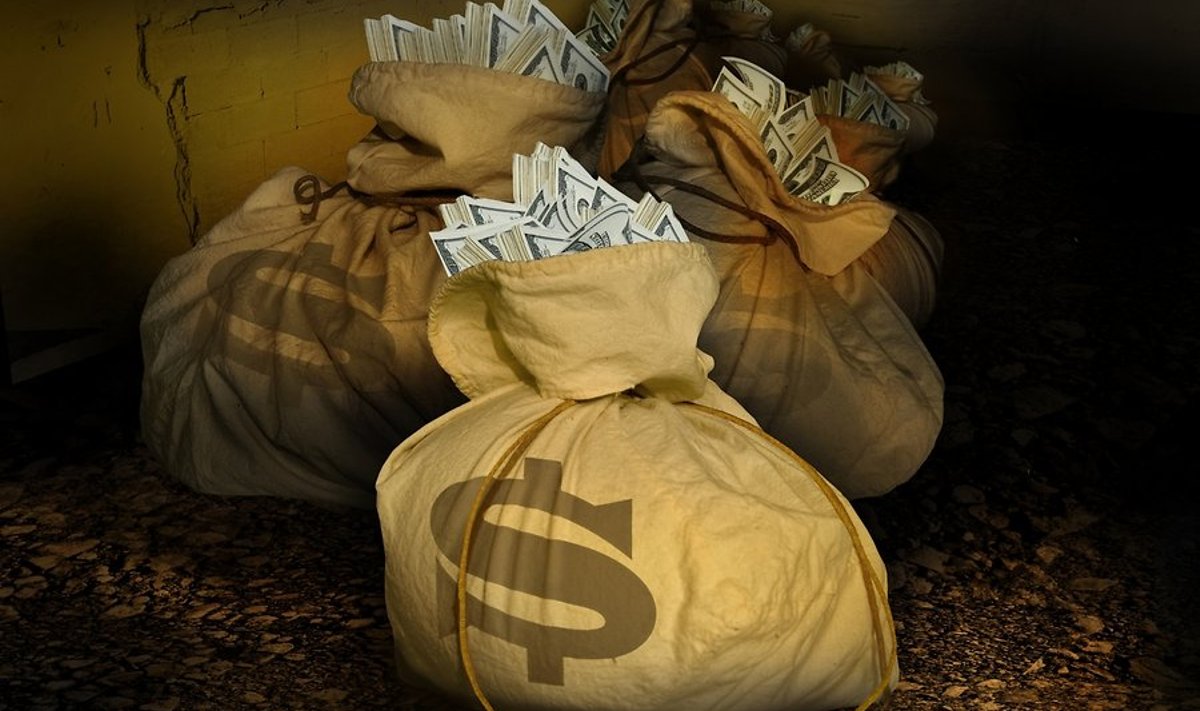 bags of money