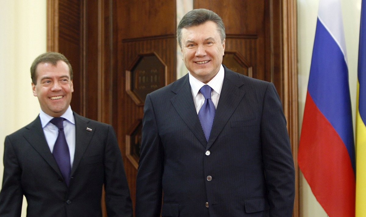 Dmitri Medvedev, Viktor Janukovõtš