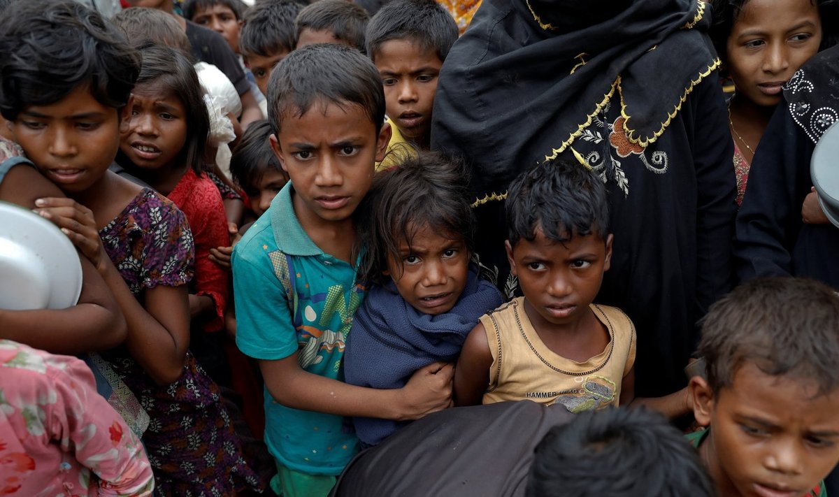 Põgenikelaager Bangladeshis