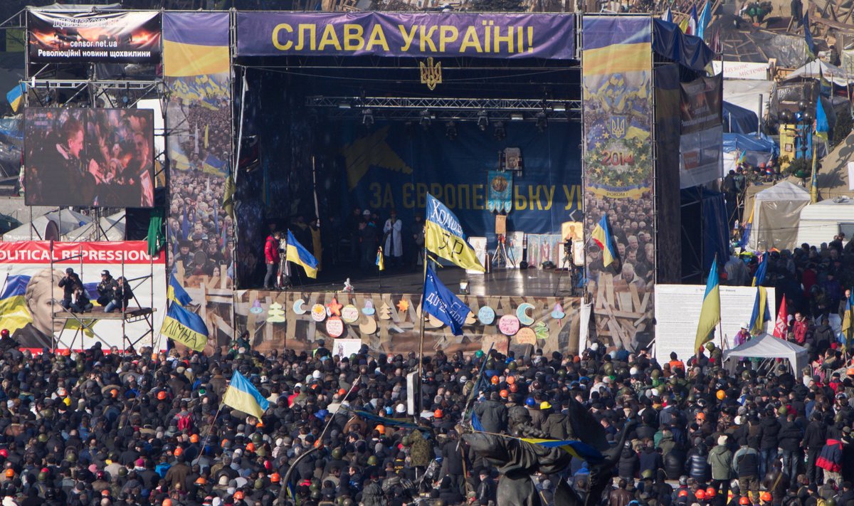 21. veebruar Kiievis. 
