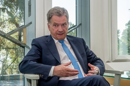 Sauli Niinistö intervjuu