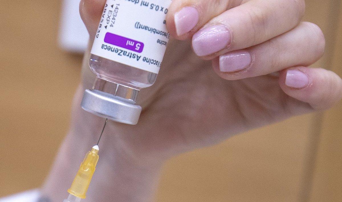 Kaja keskuses vaktsineeriti inimesi 13.03.2021