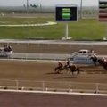 VIDEO: Türkmenistani president lendas ratsavõistlusel hobuse seljast