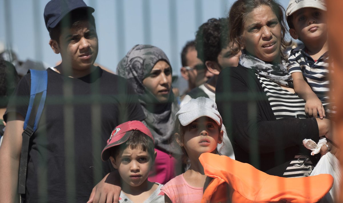Türgis päästetud Süüria migrandid