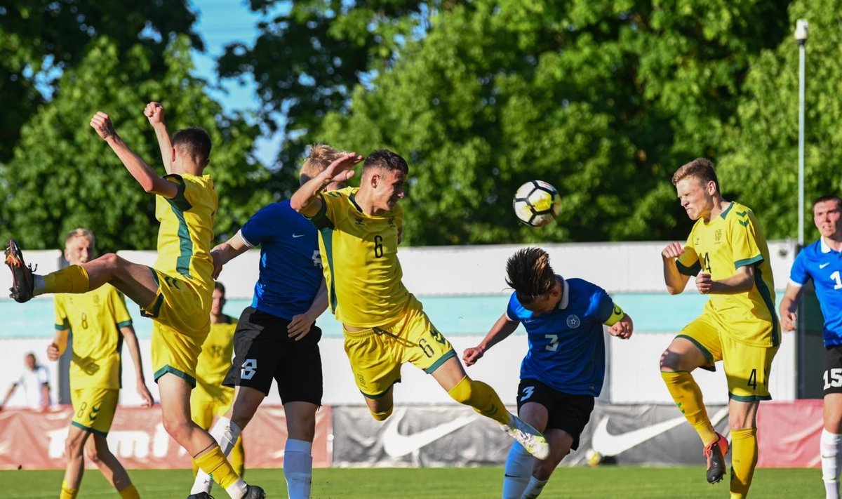 Eesti U19 vs Leedu.