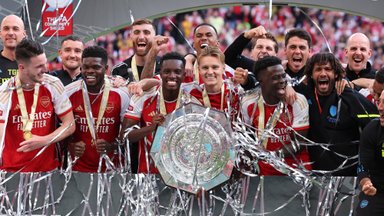 Arsenal võitis tänu penaltitele Inglismaa superkarika, medali sai kaela ka Hein