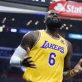 VIDEO | NBA-s läksid vastamisi Warriors ja Lakers, 56 punkti paugutanud LeBron James tegi liiga ajalugu