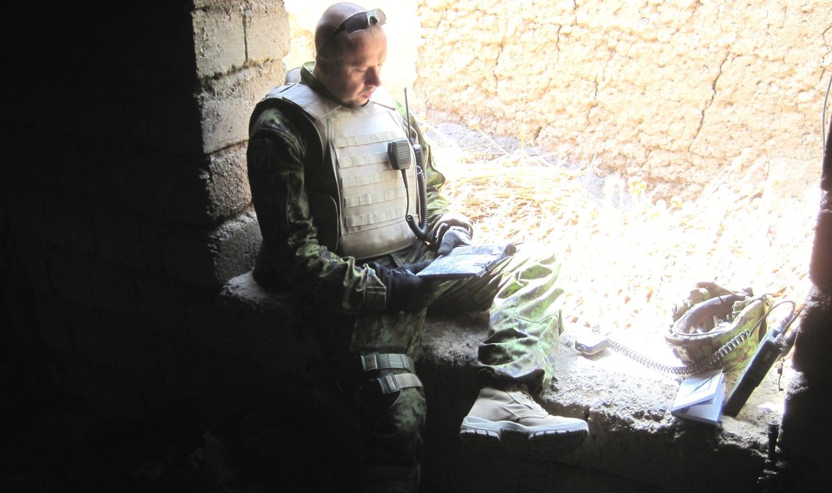 Martin Kukk Afganistani missioonil