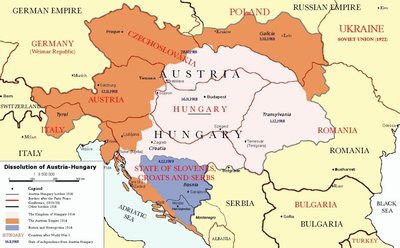 Austria-Ungari tükeldumine 1918-1919