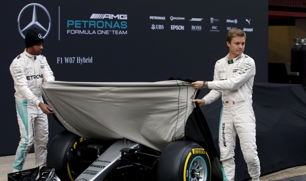 Lewis Hamilton ja Nico Rosberg