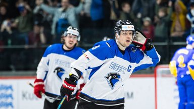 VÄRAVAD | Eesti jäähokikoondis sai MM-il raske võidu ja kindlustas esimesse divisjoni püsimajäämise