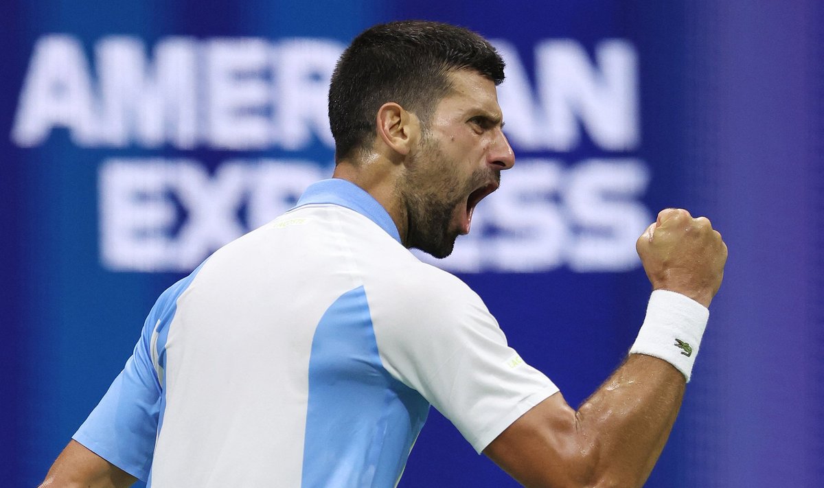 Novak Djokovicil ei tekkinud Ben Sheltoni alistamisega probleeme.