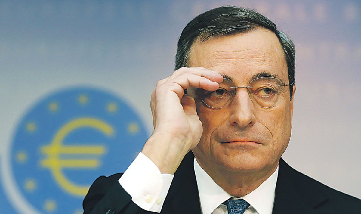 Euroopa Keskpanga presidendil Mario Draghil on põhjust muretseda, sest hinnatõusu kiirendamiseks ja majanduse elustamiseks tuleb senisest efektiivsemad turgutusmeetmed käiku lasta.