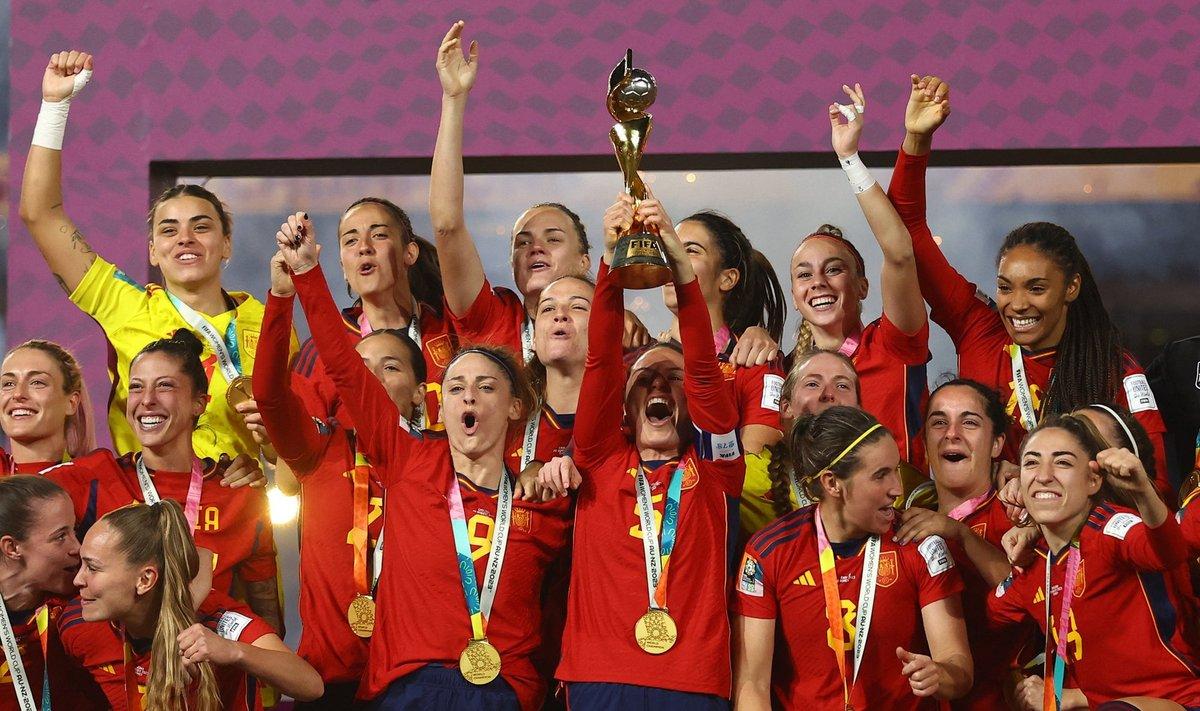 Женская сборная Испании по футболу.