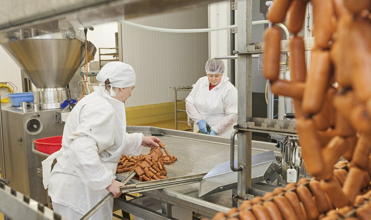 Arke lihatööstus oli üks pilootprojekti käigus toetuse saanud ettevõtteid.