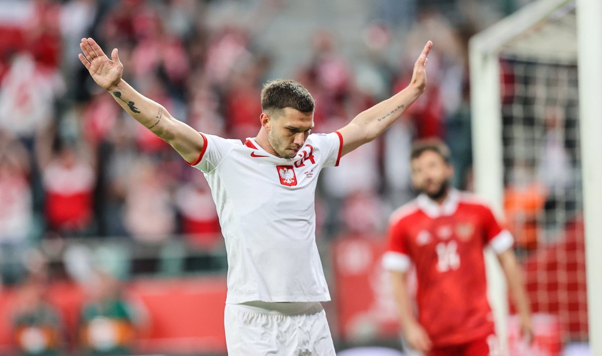 Jakub Swierczok lõi Poola värava