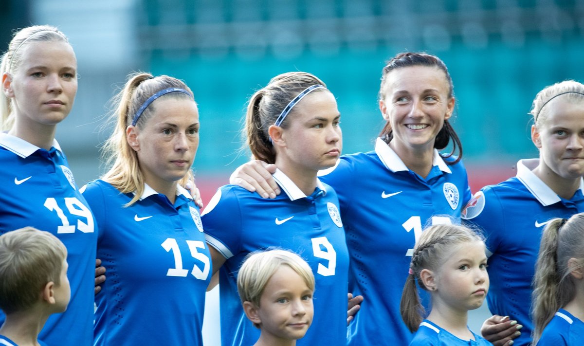 Naiste jalgpall Eesti vs Holland