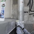 FOTOD JA VIDEO: Tegusad noored aeti üle Eesti soditud seinu puhastama!