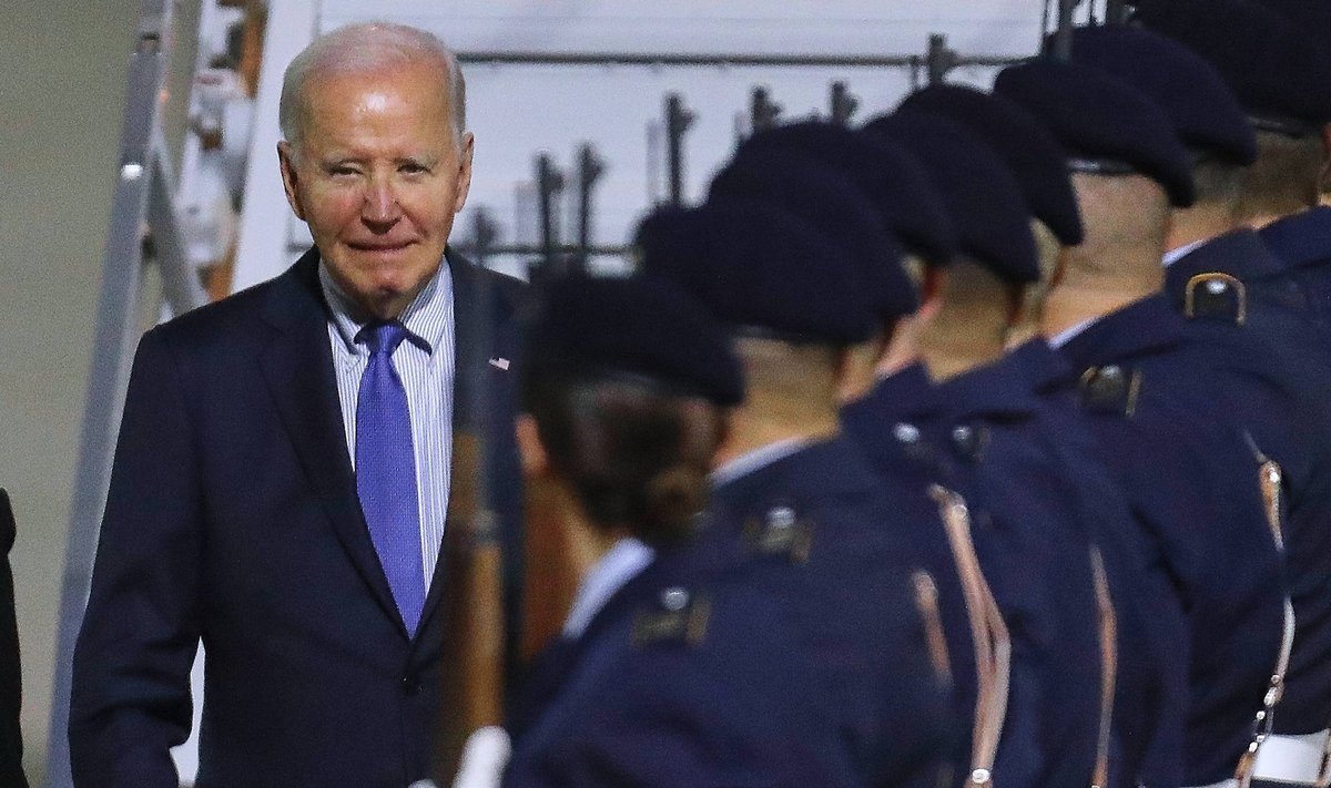 USA president Joe Biden saabus Berliini eile õhtul. 