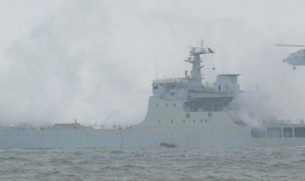 Hiina Rahvavabariigi merevägi õppustel