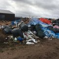 ФОТО | Вблизи Тарту горы мусора — на этом месте строят жилой район. Почему никто его не убирает?