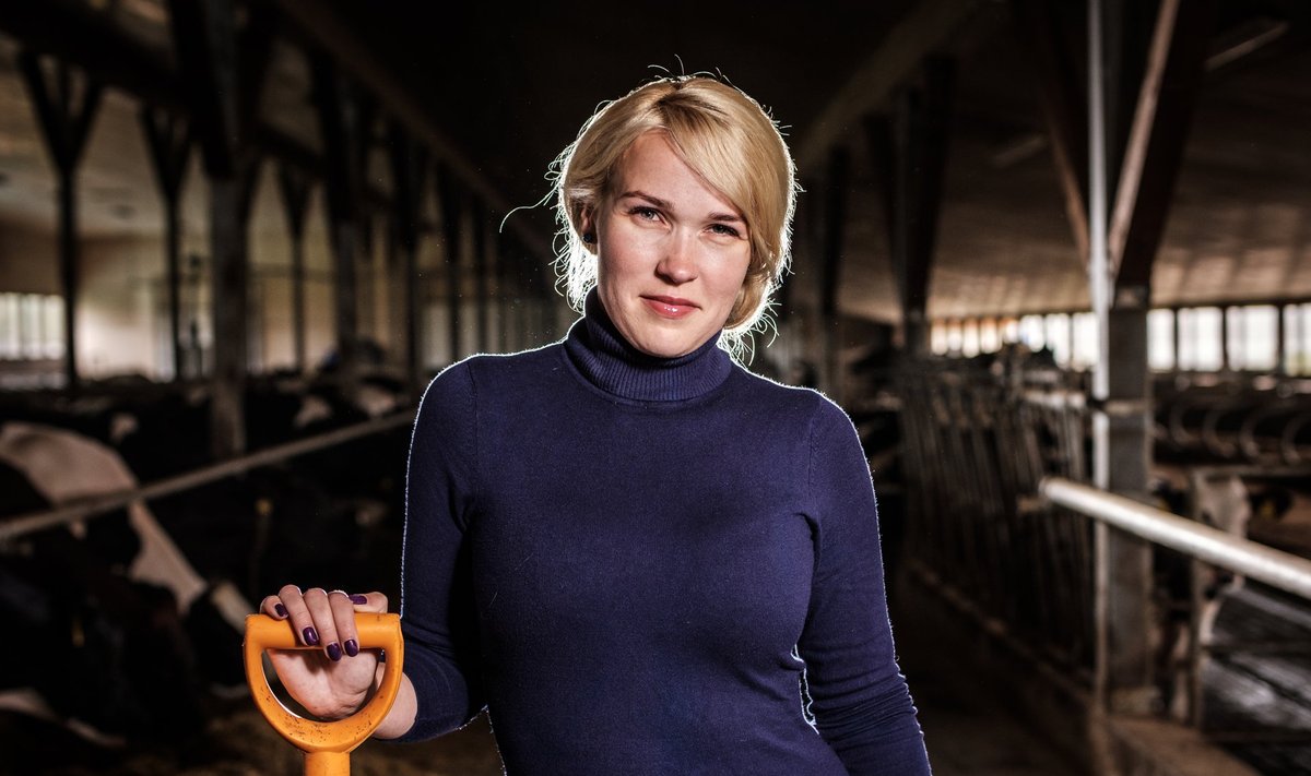 Noortalunik Kaja Piirfeldt saab toetust vaid kümmekonna lehma eest, kuid praegu on tal neid mitu korda rohkem.