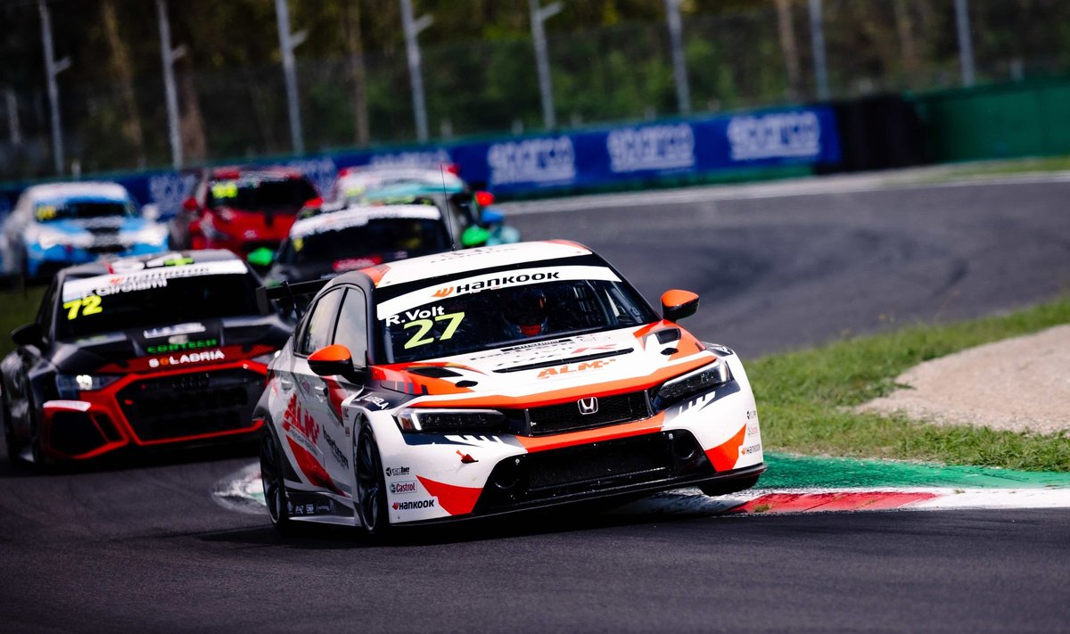 Ruben Volt tegi Monza ringrajal kaks tugevat sõitu.
