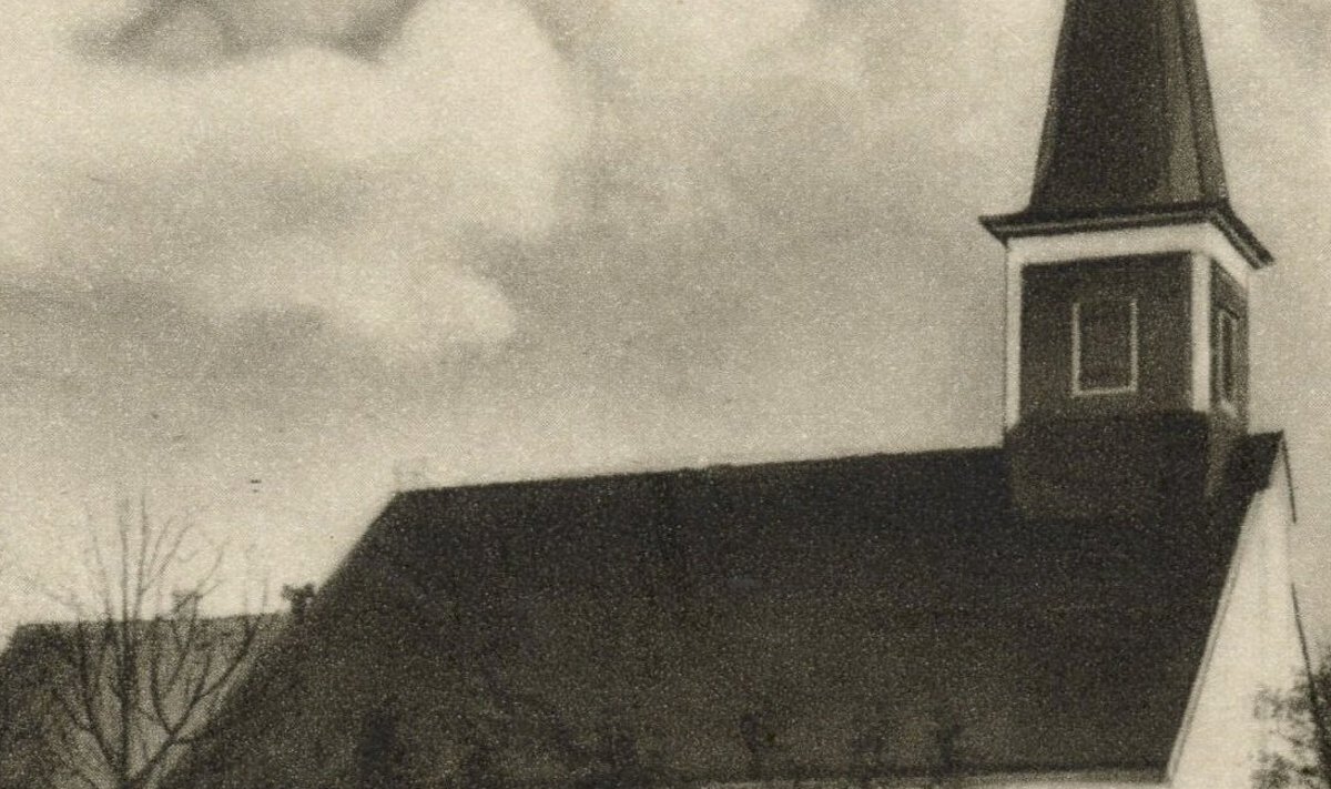 Karula kirik enne Teist maailmasõda.