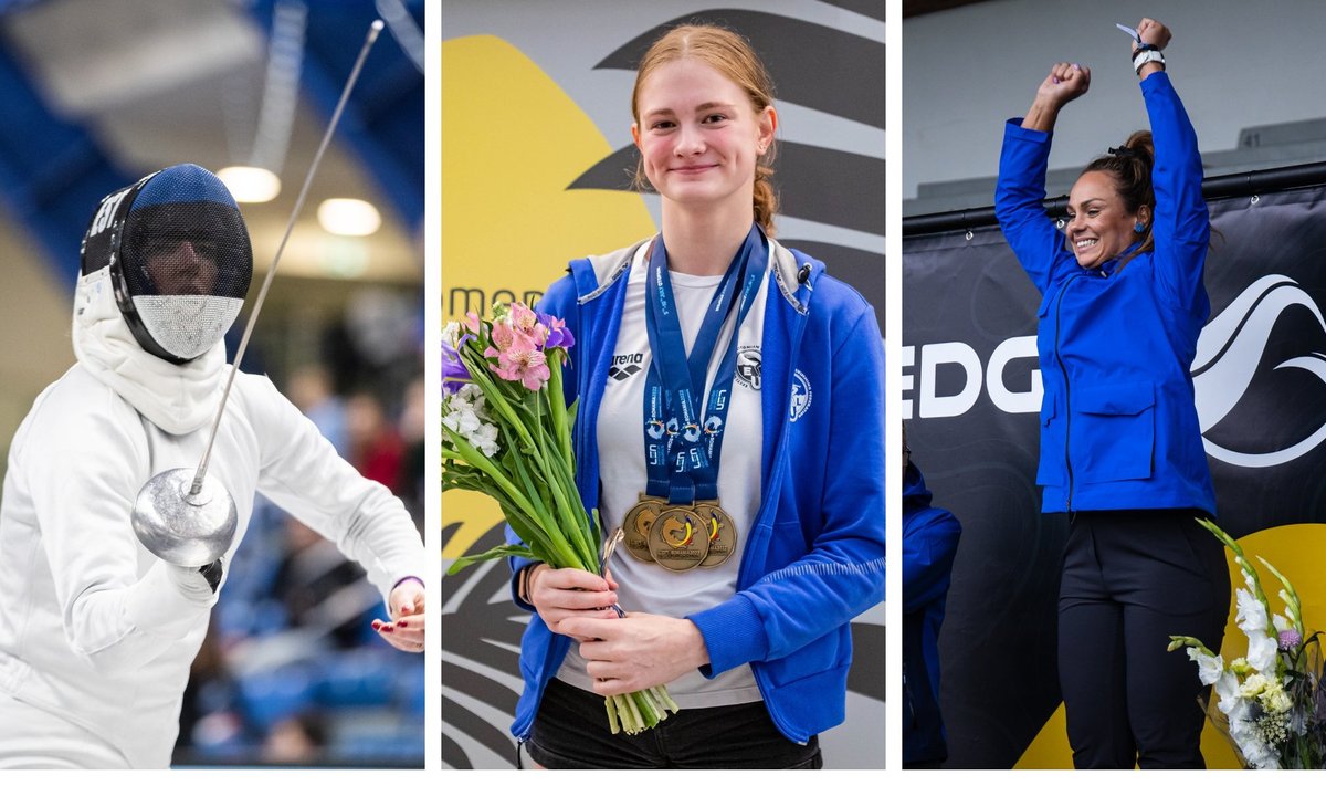 Nelli Differt, Eneli Jefimova, Kristin Tattar - üks neist kuulutatakse aasta naissportlaseks.
