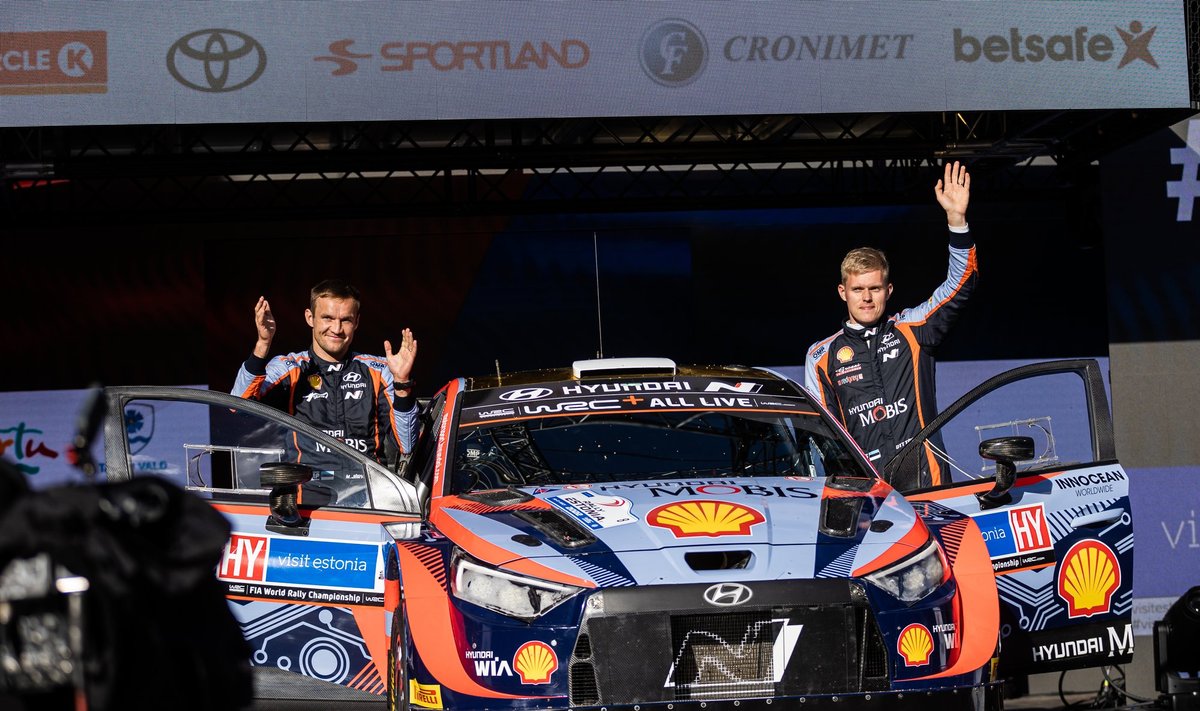 Martin Järveoja ja Ott Tänak